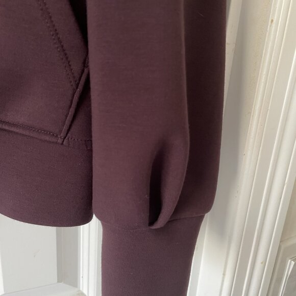 Old Navy Oversized Bounce Fleece Zip Tunic Hoodie Sweatshirt - Small Tall - Picture 4 of 6